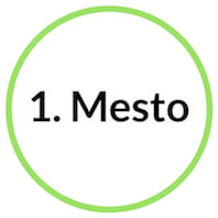 Krog 1. mesto čepki za ušesa